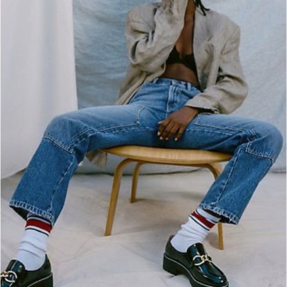SOLD BDG Urban Outfitters High Waisted Carpenter Jeans